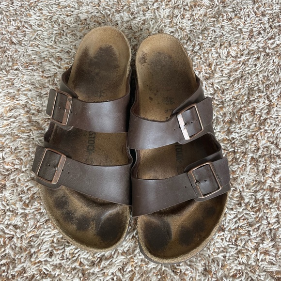 Birkenstock Shoes Mens Birkenstock Sandals Just Worn In Poshmark
